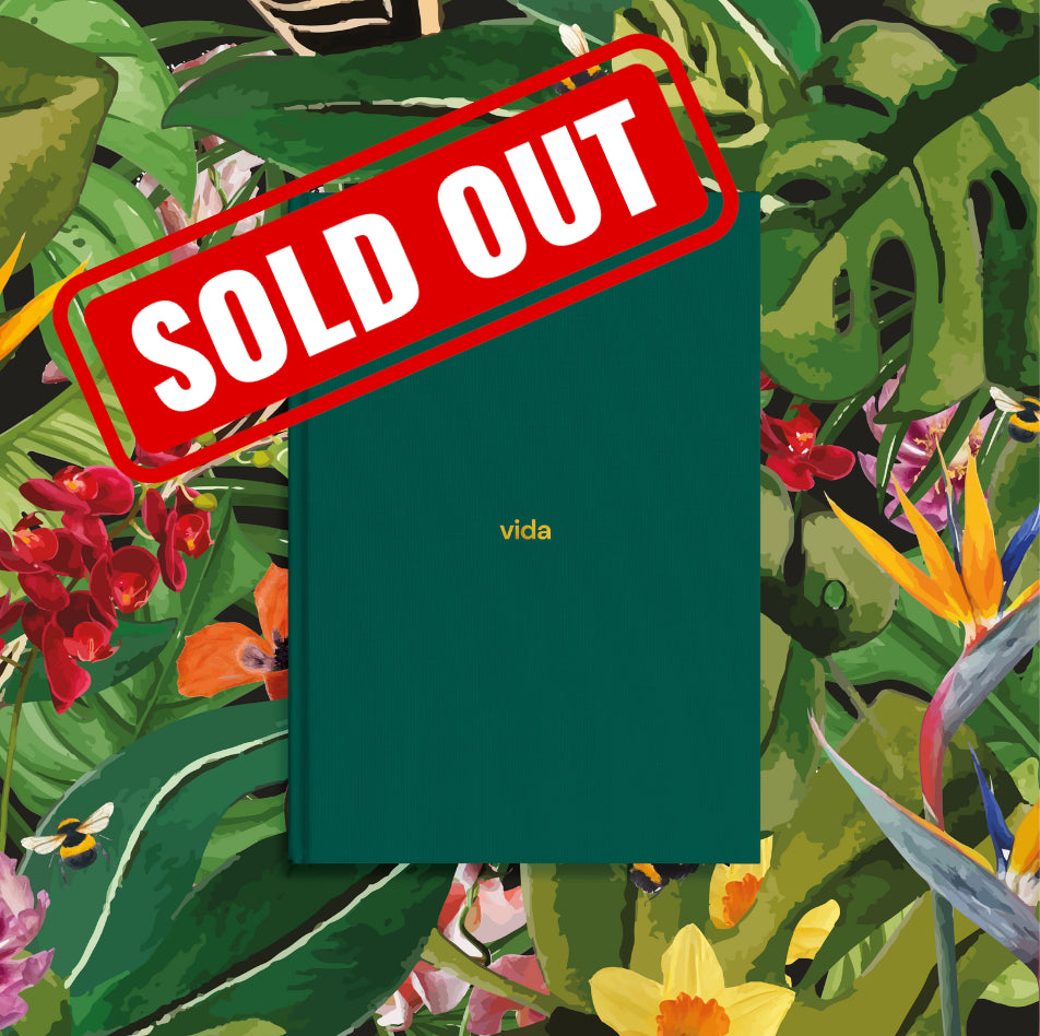 [SOLD OUT] Journal #6: Vida + Bookmark