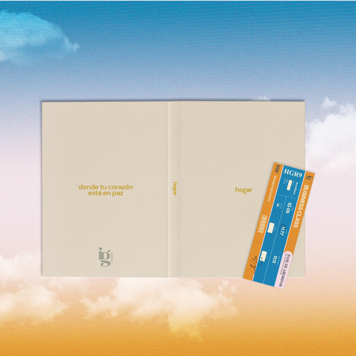 [SOLD OUT] Journal #9: Hogar + Bookmark