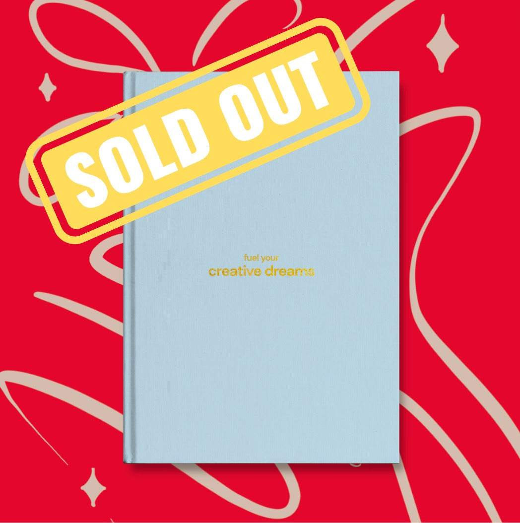 [SOLD OUT] Journal #3: Creative Dreams + Bookmark + Reto de 21 Días