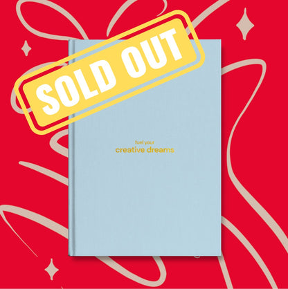 [SOLD OUT] Journal #3: Creative Dreams + Bookmark + Reto de 21 Días