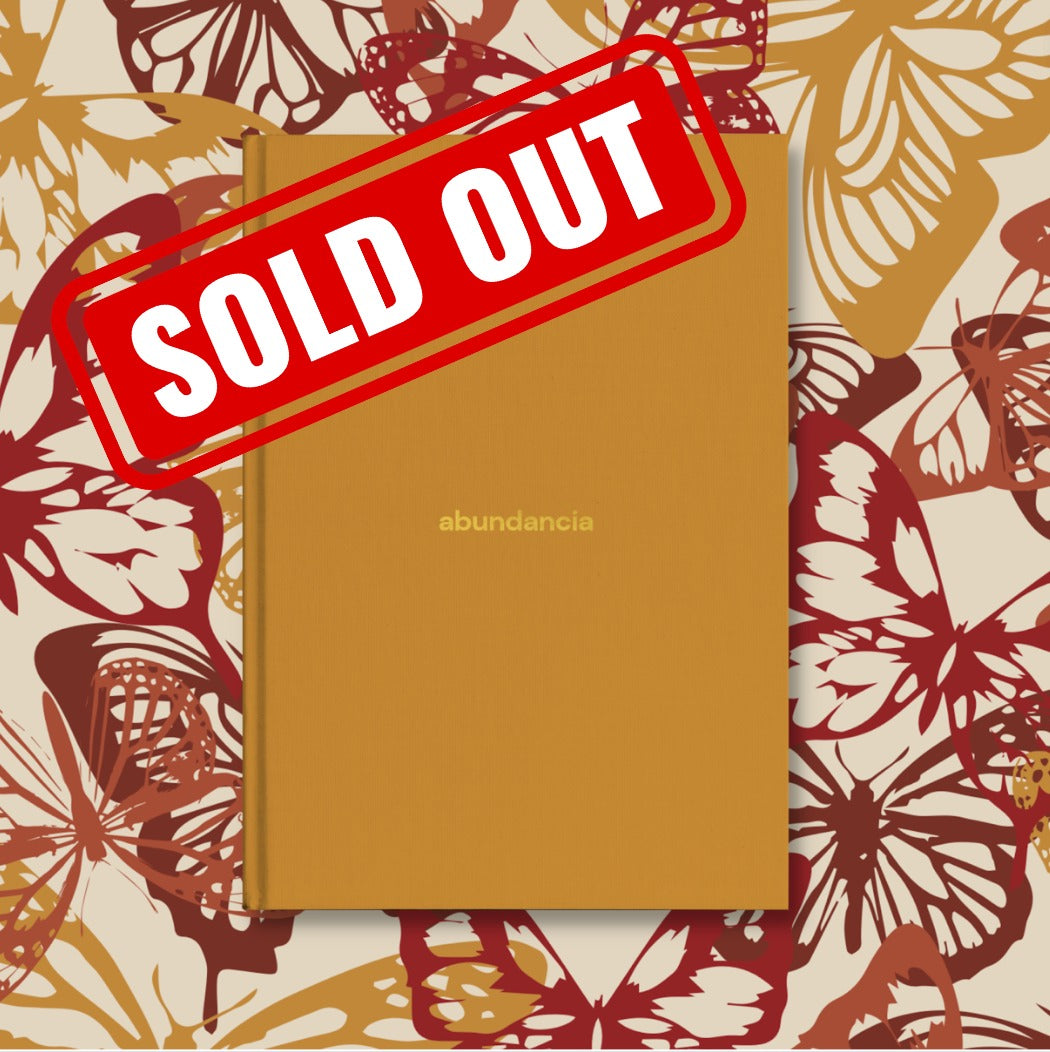 [SOLD OUT] Journal #5: Abundancia + Bookmark