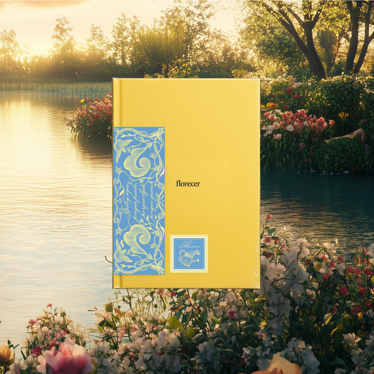 [SOLD OUT] Journal #10: Florecer + Bookmark + Sticker