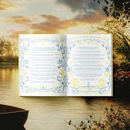 [SOLD OUT] Journal #10: Florecer + Bookmark + Sticker