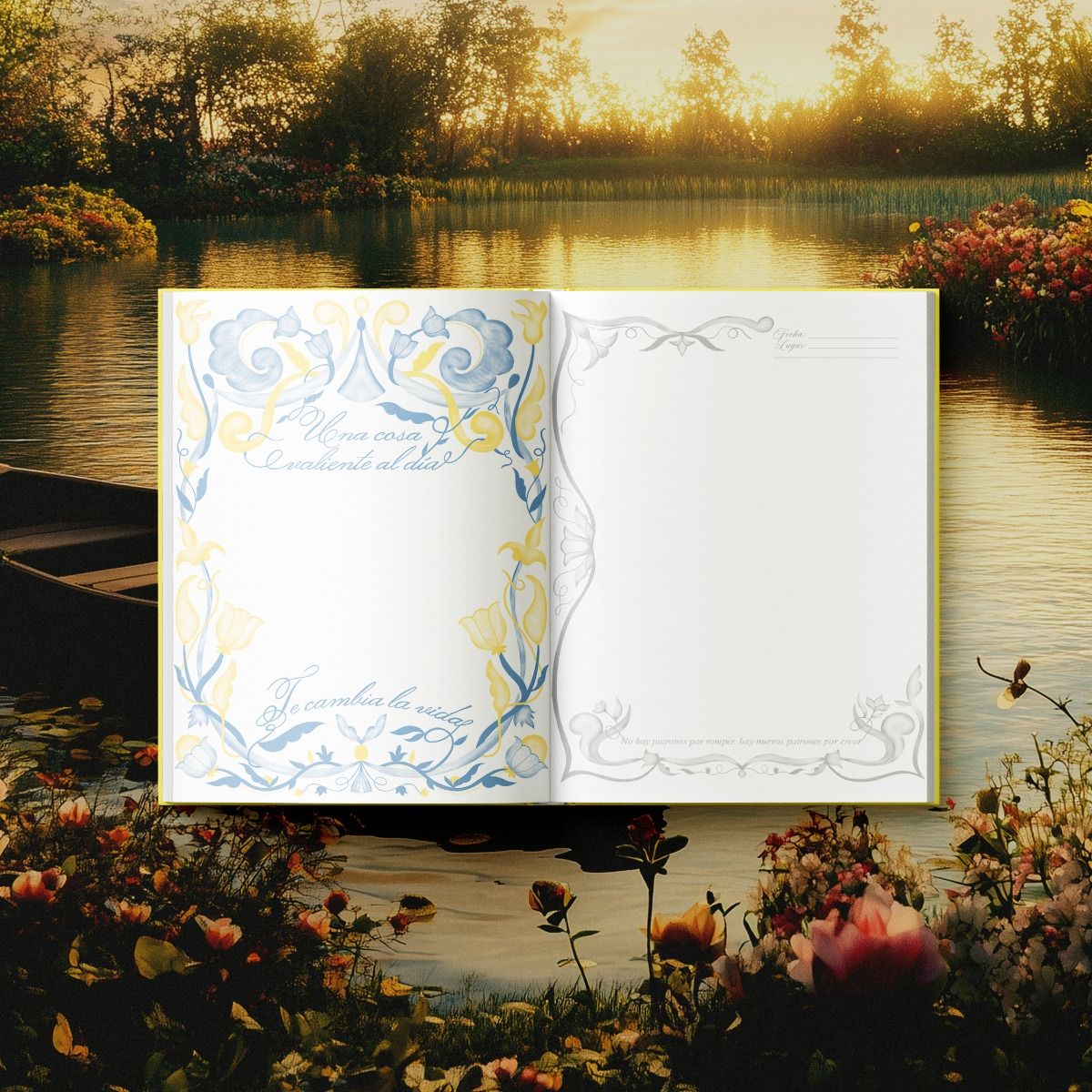 [SOLD OUT] Journal #10: Florecer + Bookmark + Sticker