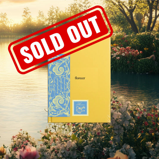 [SOLD OUT] Journal #10: Florecer + Bookmark + Sticker