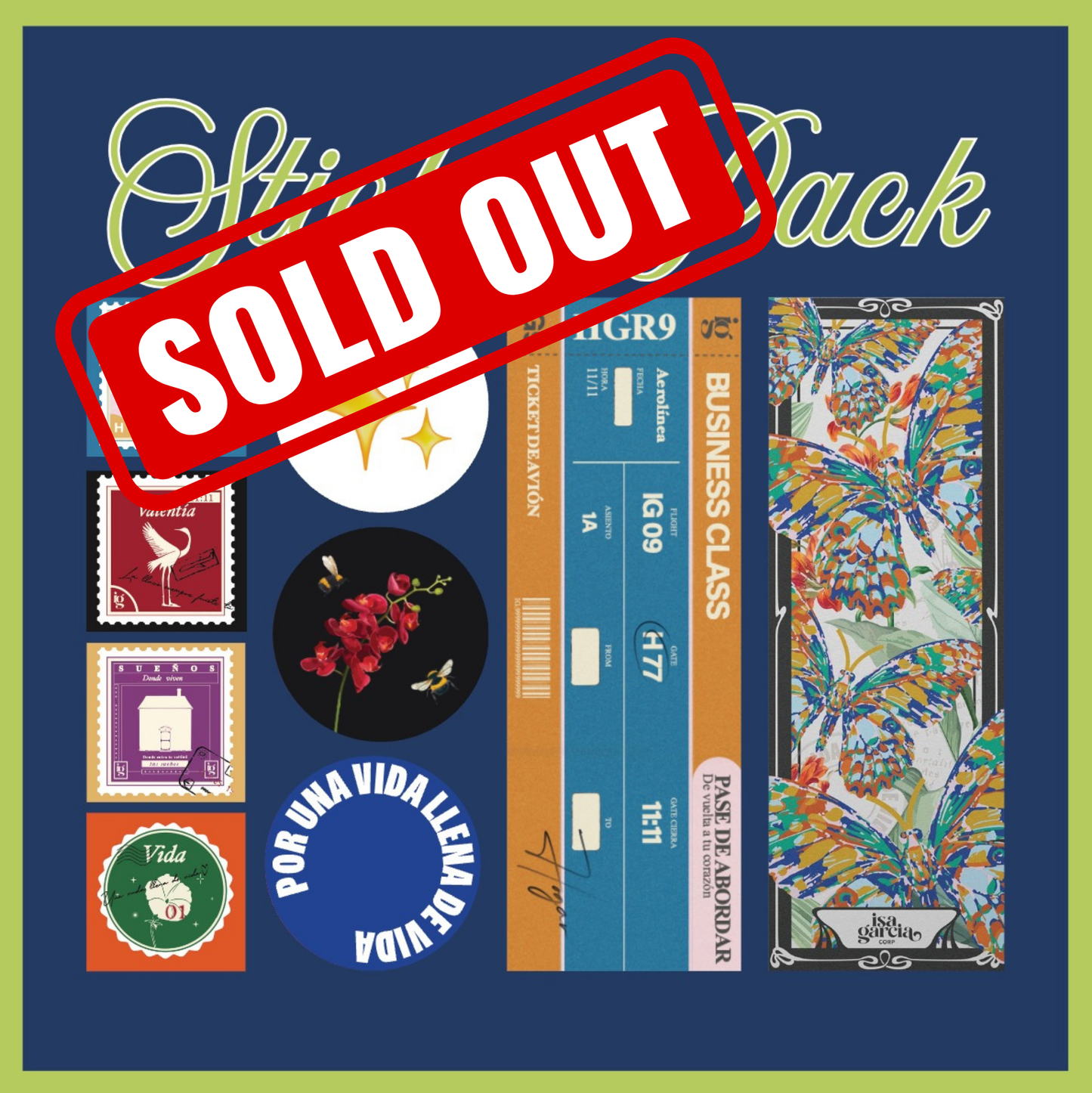 [SOLD OUT] Sticker Pack